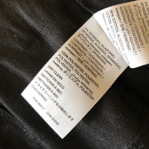 Bebe Black Zippered Vest size 0 - Picture 7 of 8